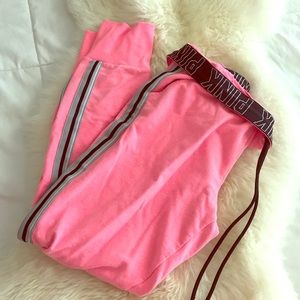 Hot Pink VS PINK joggers